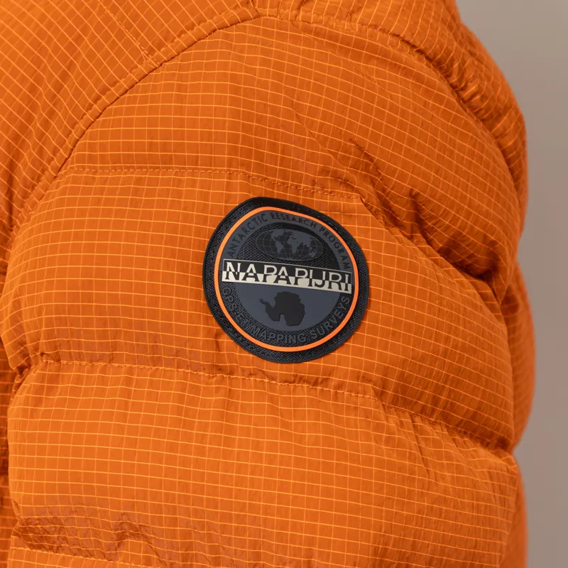 Napapijri Terez Puffer Jacket Orange Pumpkin-12