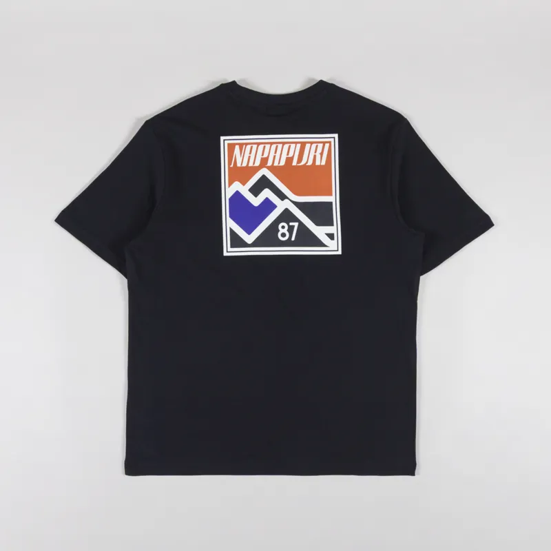 Napapijri Guide T Shirt Black Beauty