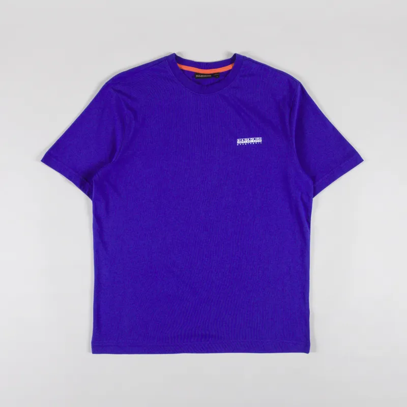 Napapijri Guide T Shirt Royal Blue-1