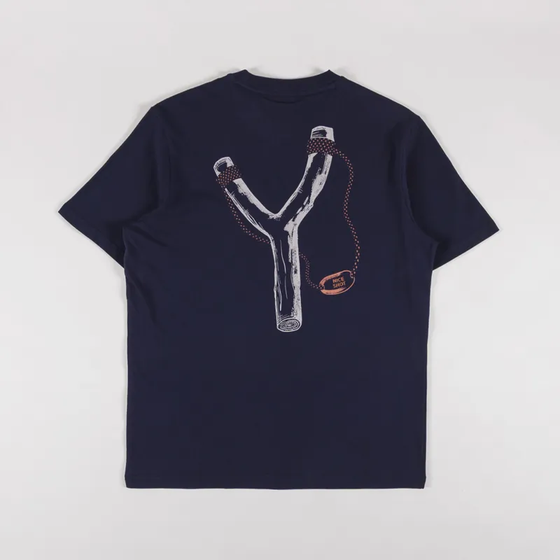 Napapijri Yukis T Shirt Blue Marine