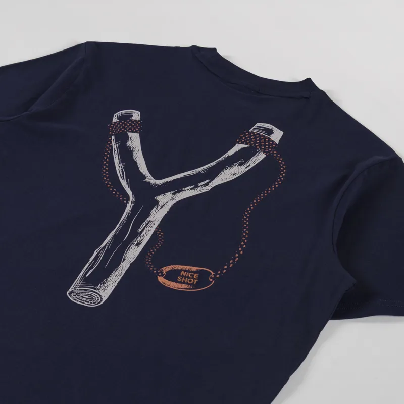 Napapijri Yukis T Shirt Blue Marine-2