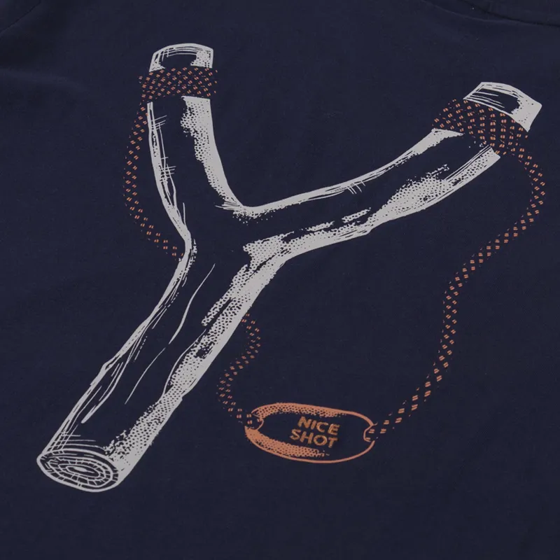 Napapijri Yukis T Shirt Blue Marine-4