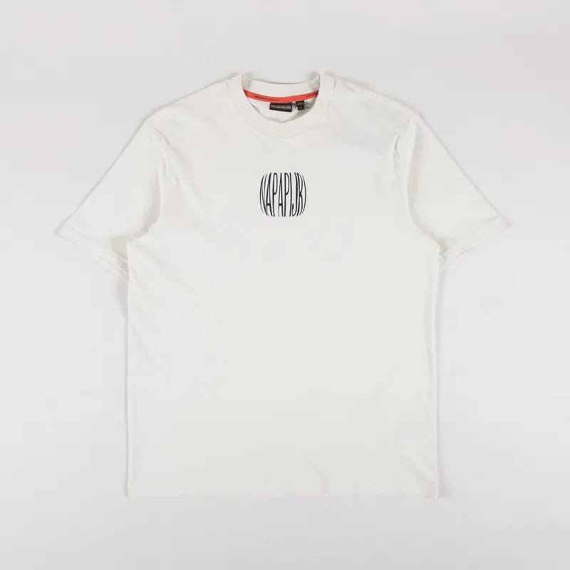 Napapijri Yukis T Shirt Beige Dimity-1