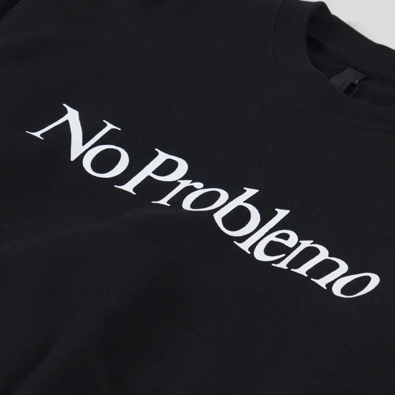 No Problemo Sweatshirt Black-4