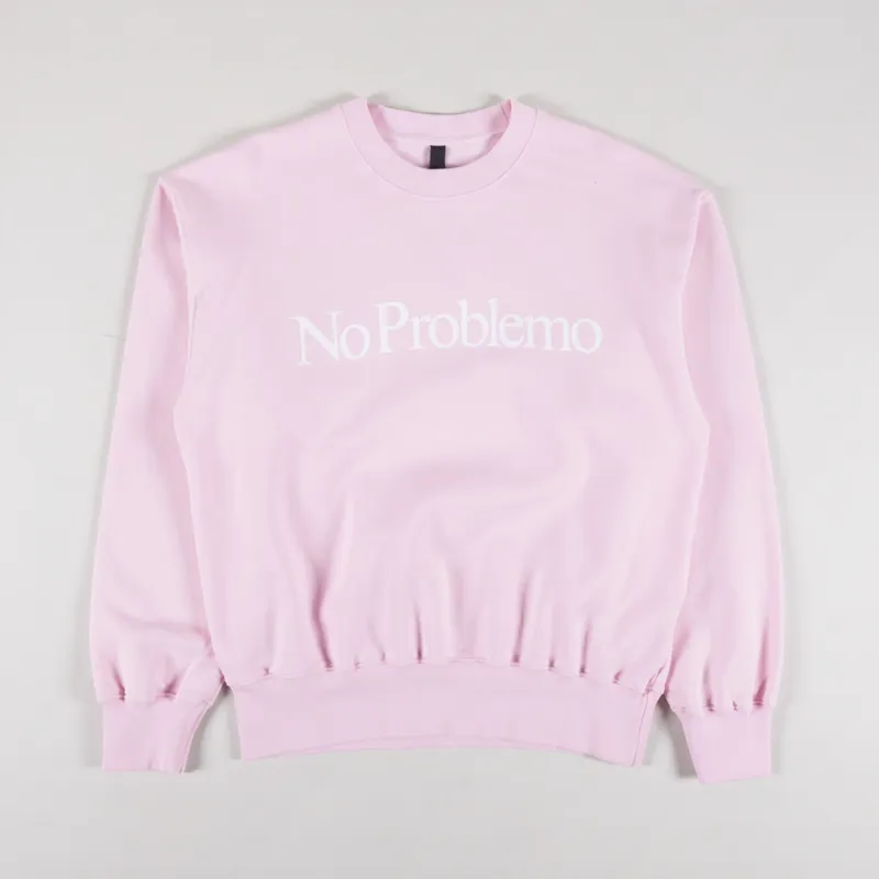 No Problemo Sweatshirt Pale Pink
