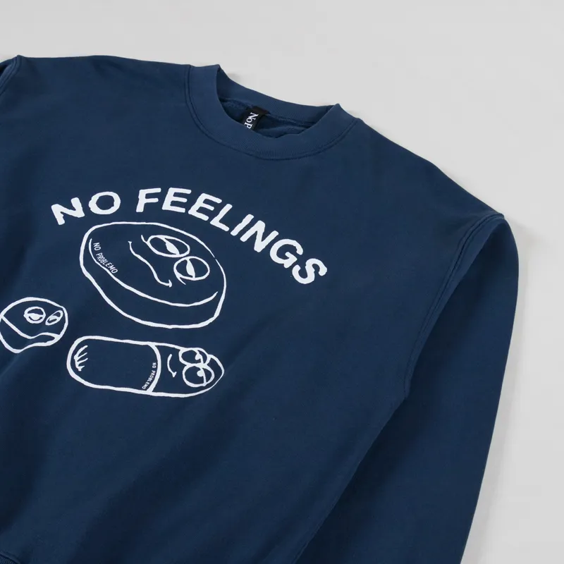 No Problemo Hard Feelings Crewneck Sweat Navy-2
