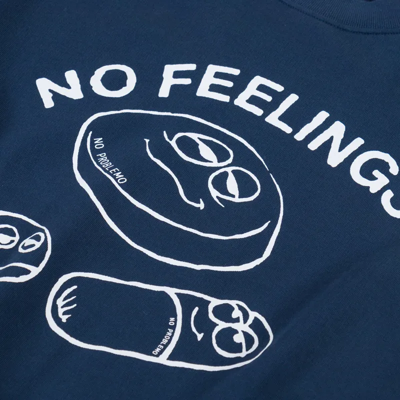 No Problemo Hard Feelings Crewneck Sweat Navy-4