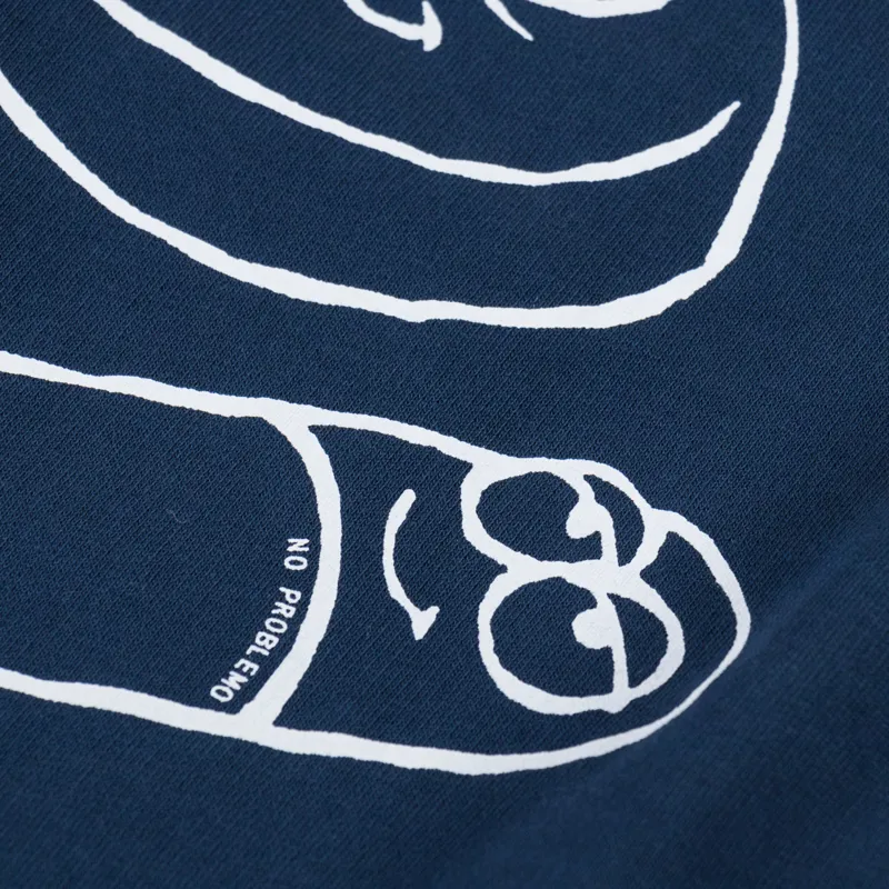 No Problemo Hard Feelings Crewneck Sweat Navy-5