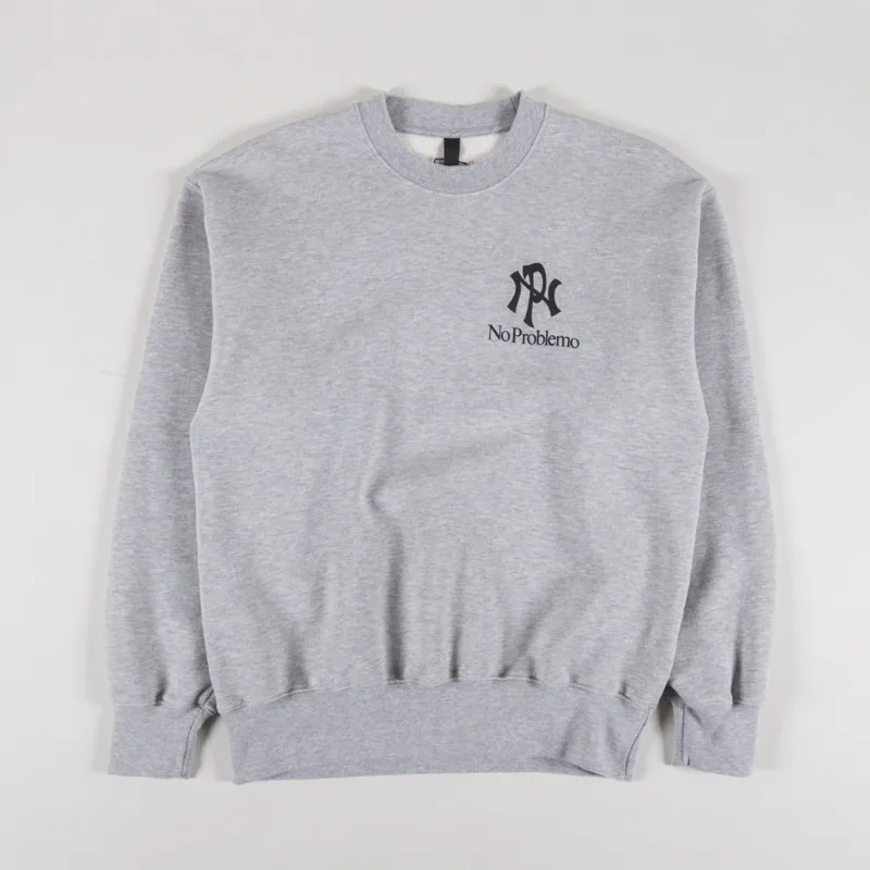 No Problemo NYP Sweatshirt Grey Marl