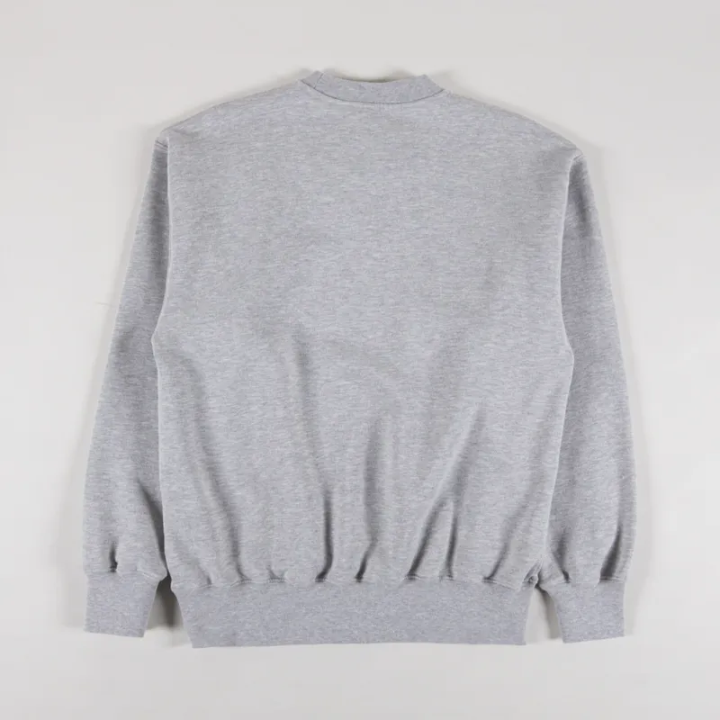 No Problemo NYP Sweatshirt Grey Marl-1