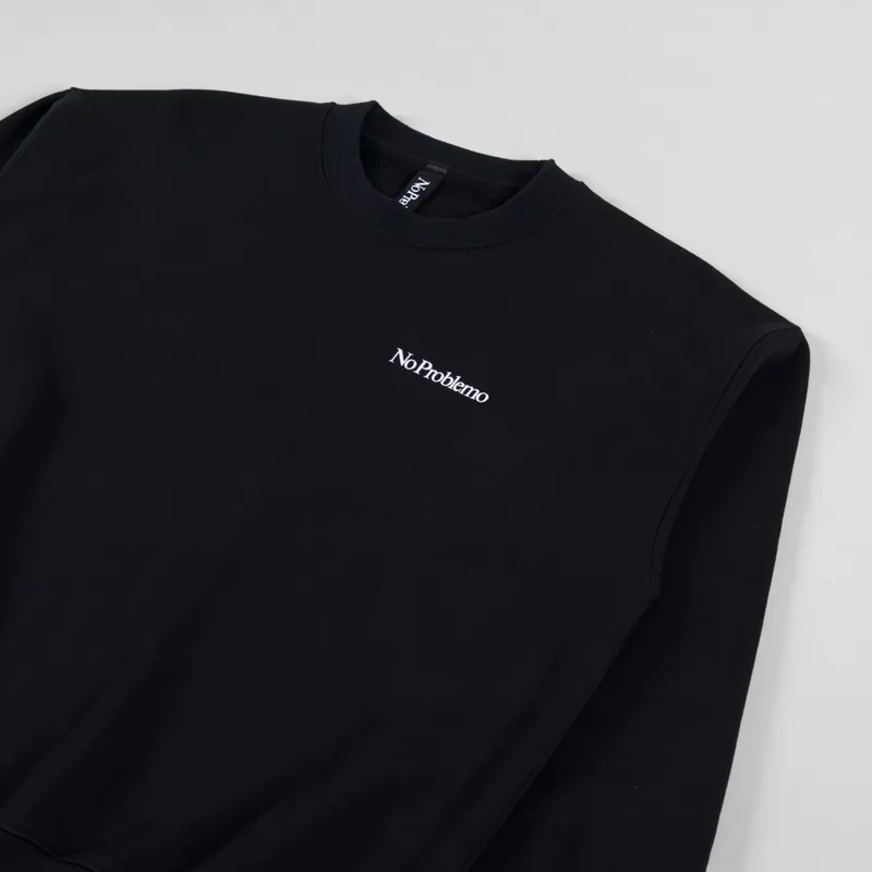 No Problemo Mini Problemo Sweatshirt Black-2