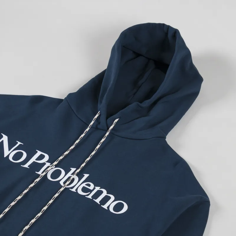 No Problemo Hoodie Navy-2