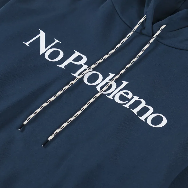 No Problemo Hoodie Navy-4