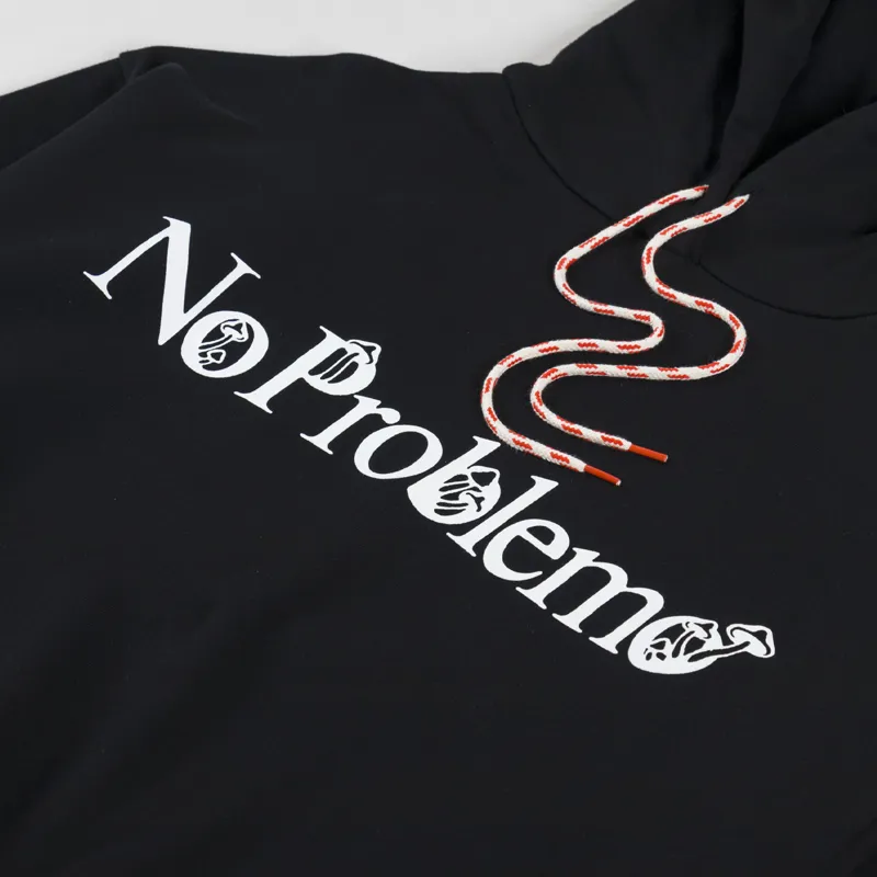 No Problemo Funghi Problemo Hoodie Black-4