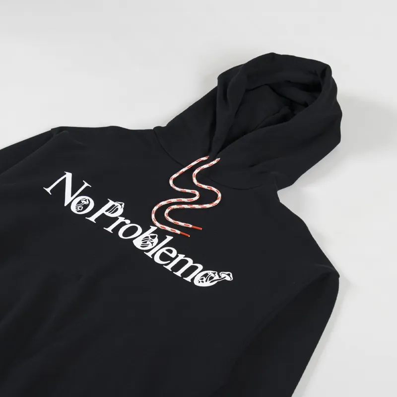 No Problemo Funghi Problemo Hoodie Black-2