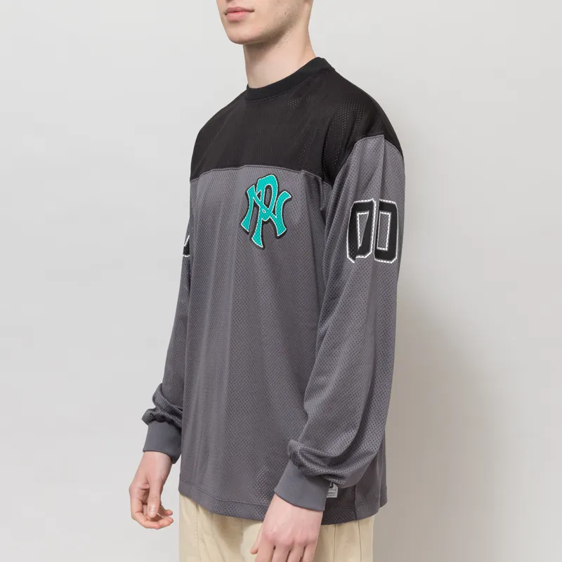 No Problemo NYP Sports Poly Jersey Charcoal-1