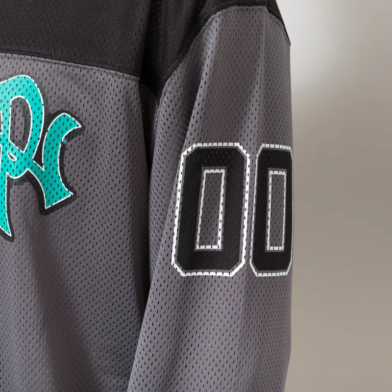 No Problemo NYP Sports Poly Jersey Charcoal-5