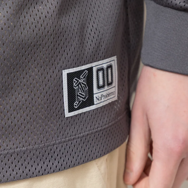 No Problemo NYP Sports Poly Jersey Charcoal-8