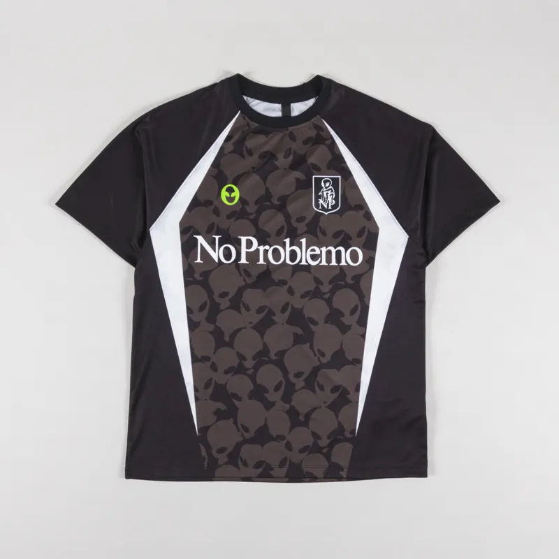 No Problemo Area 51 Football Shirt Black-1