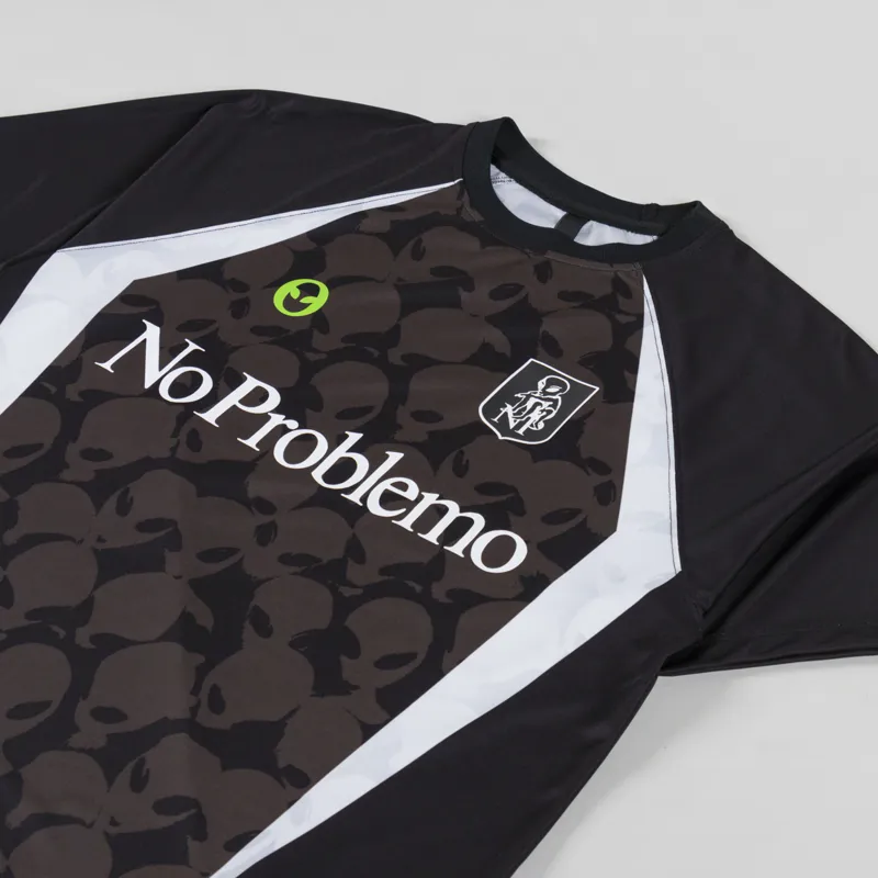 No Problemo Area 51 Football Shirt Black-3