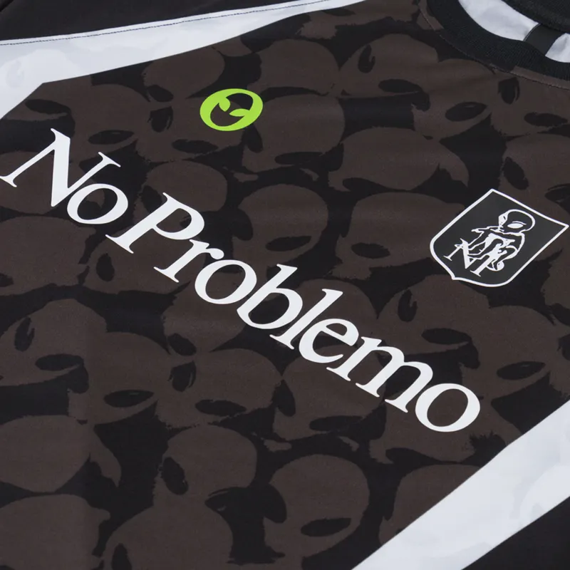 No Problemo Area 51 Football Shirt Black-5