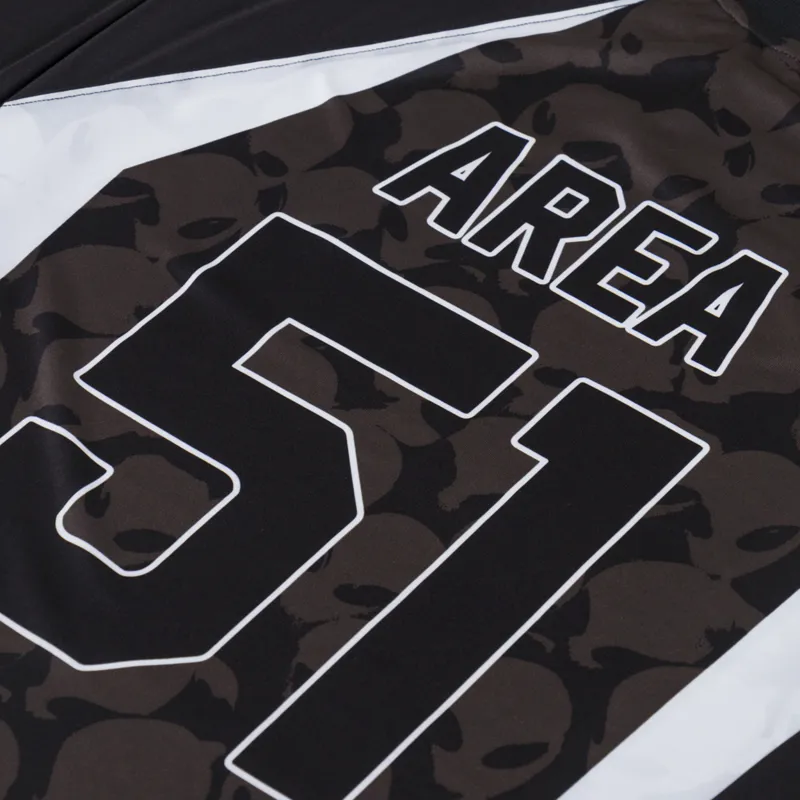No Problemo Area 51 Football Shirt Black-4