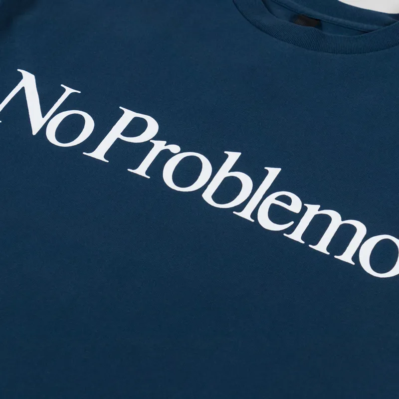 No Problemo T Shirt Navy-2