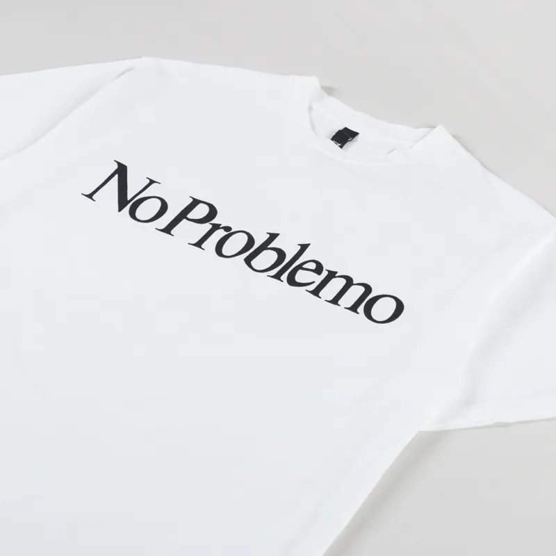 No Problemo T Shirt White-1