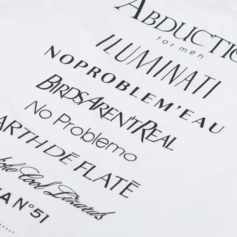 No Problemo Eau De Problemo T Shirt White-4