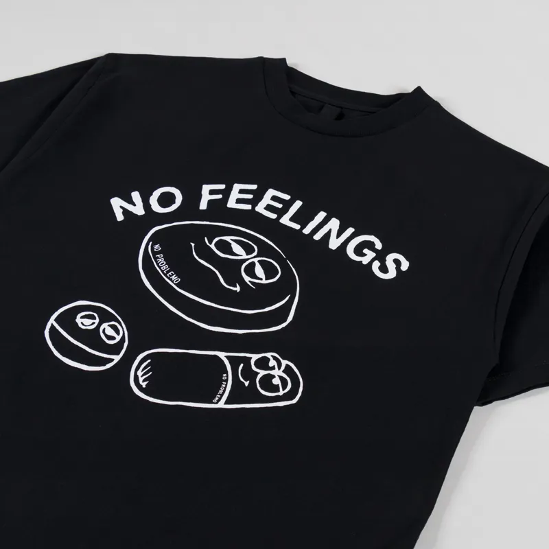 No Problemo Hard Feelings T Shirt Black-1