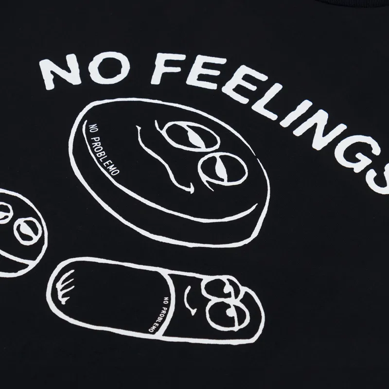 No Problemo Hard Feelings T Shirt Black-2