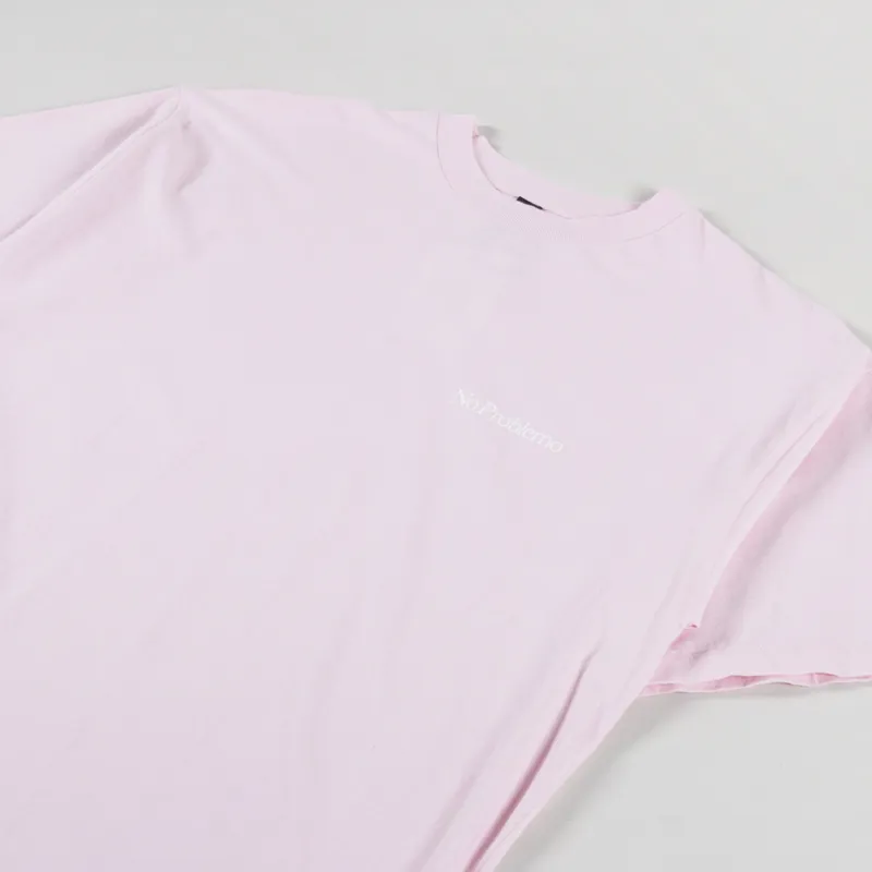 No Problemo Mini Problemo T Shirt Pale Pink-1