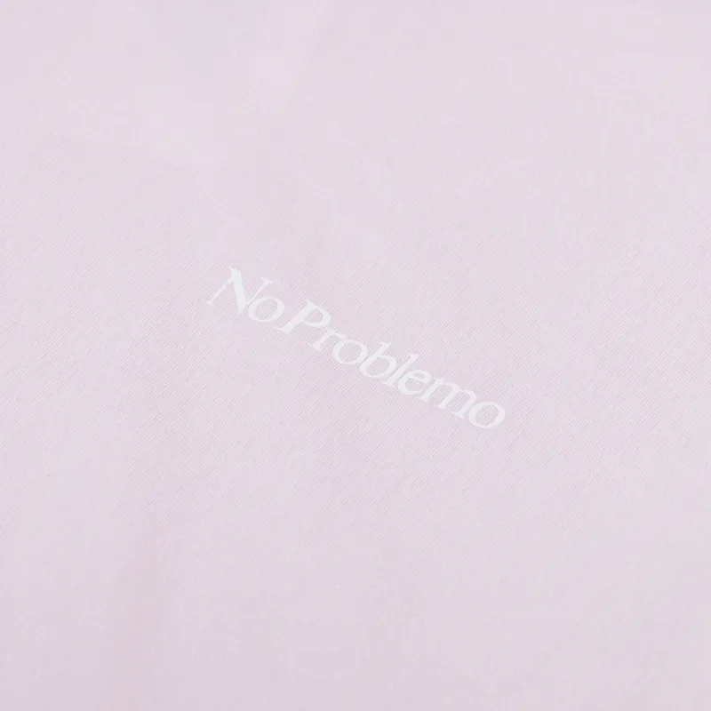 No Problemo Mini Problemo T Shirt Pale Pink-2