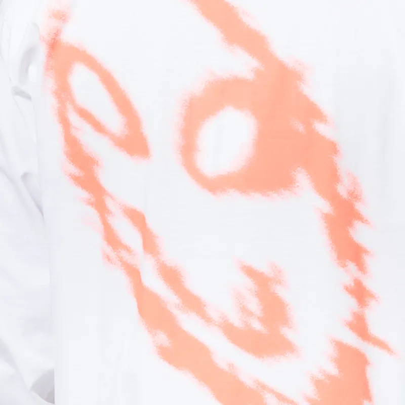 No Problemo Smile Away Long Sleeve T Shirt White-4