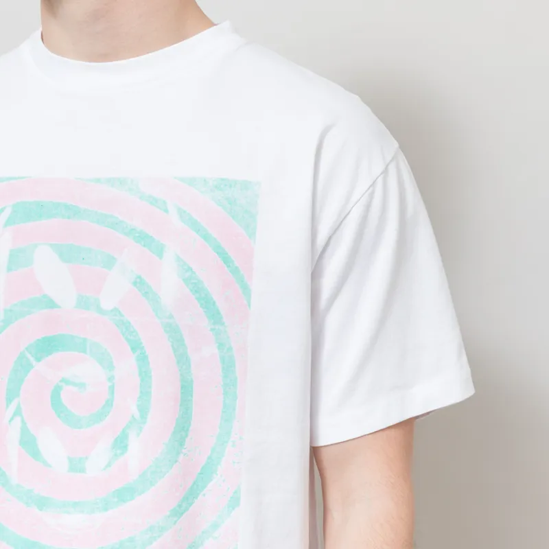 No Problemo Spiral T Shirt White-2