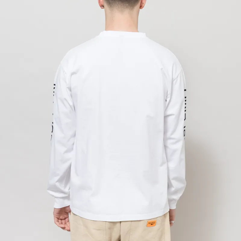 No Problemo Dimensions Long Sleeve T Shirt White-2