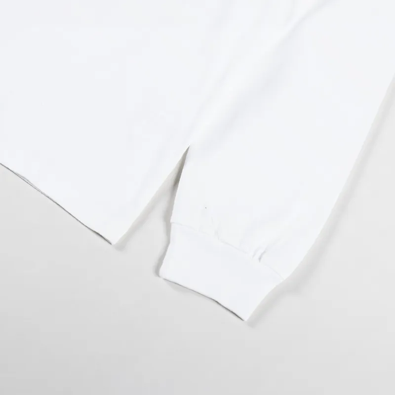 No Problemo Mini Problemo Long Sleeve T Shirt White-3