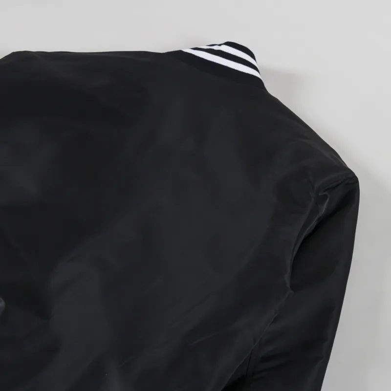 No Problemo NYP Nylon Varsity Jacket Black-5