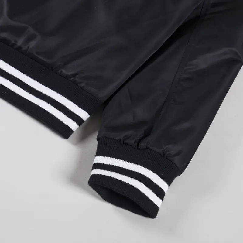 No Problemo NYP Nylon Varsity Jacket Black-10
