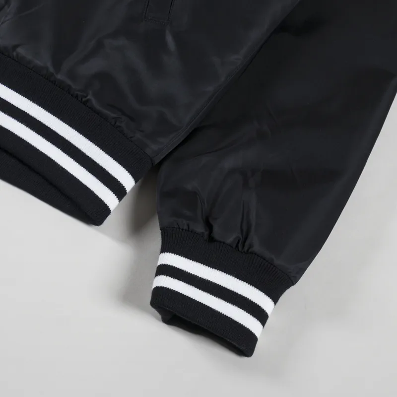No Problemo NYP Nylon Varsity Jacket Black-11