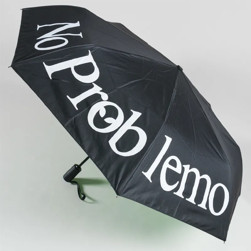 No Problemo Mini Umbrella Black-3