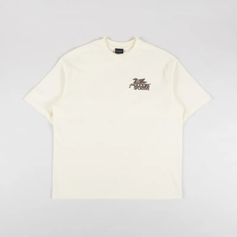 Goodies Sportive New Pegasus T Shirt Butter-1