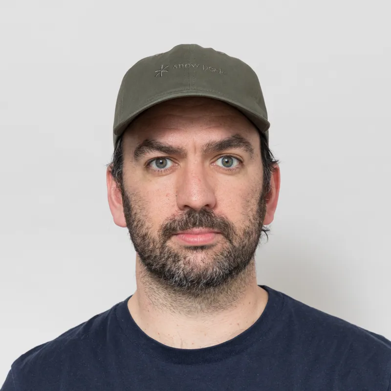 Snow Peak NSD Logo Cap Dark Olive-1