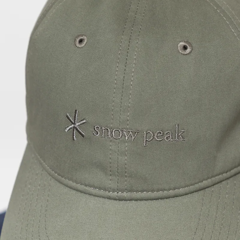 Snow Peak NSD Logo Cap Dark Olive-3