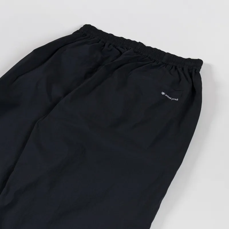 Snow Peak NSD Easy Wide Pants Black-6