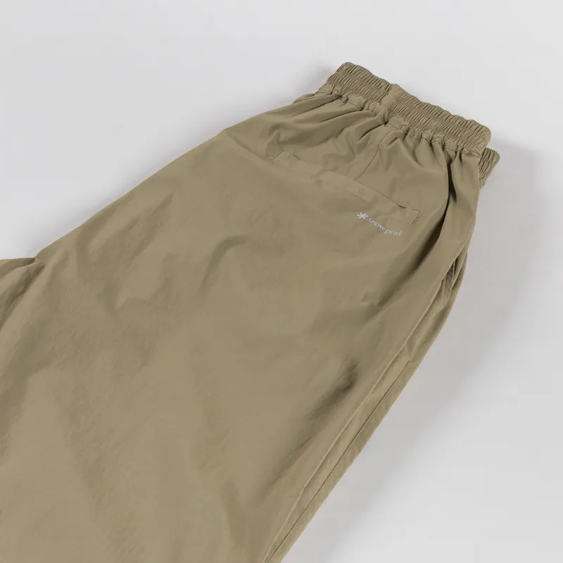 Snow Peak NSD Easy Wide Pants Greige-3