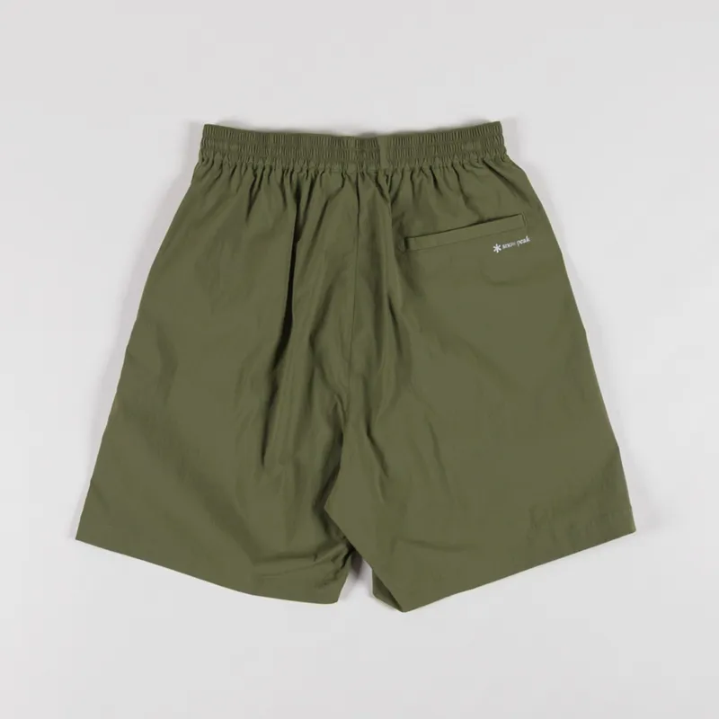 Snow Peak NSD Easy Shorts Olive-1