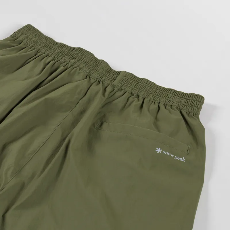 Snow Peak NSD Easy Shorts Olive-3