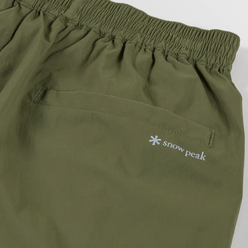 Snow Peak NSD Easy Shorts Olive-6