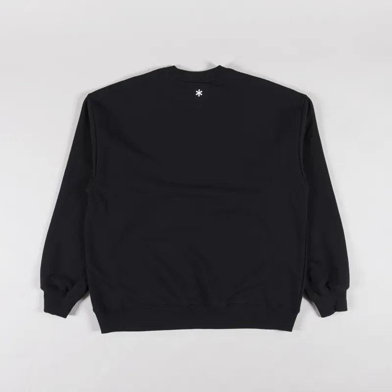 Snow Peak NSD Square Logo Pullover Black-1